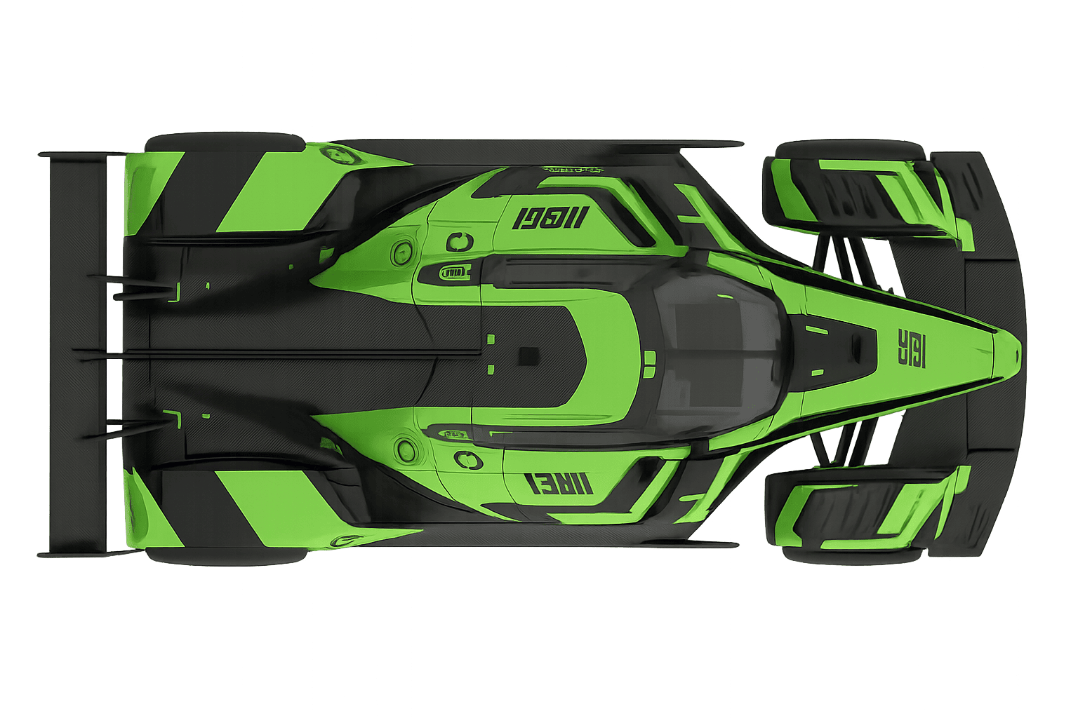 Yeşil Yarış Arabası